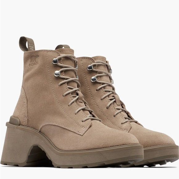 Sorel Shoes - Sorel Hi-Line Heel Lace Boots - Size 8.5 - NWT